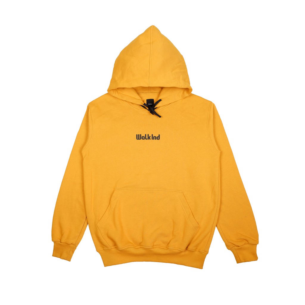 Walkind Sweater Hoodie Mustard WJK0207