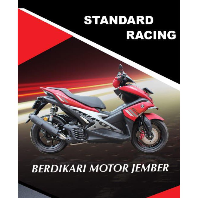 KNALPOT EXHAUST PROLINER PRO LINER STANDART RACING ORIGINAL BEAT VARIO 125/150 MIO J M3 XRIDE NMAX