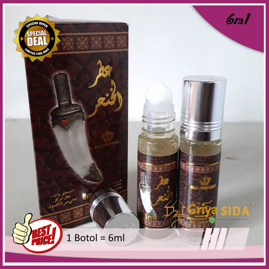 Parfum Al khanjar 6ml alraehan aroma ALKHANJAR al raehan mirip al rehab parfum Harga grosir PROMO!!