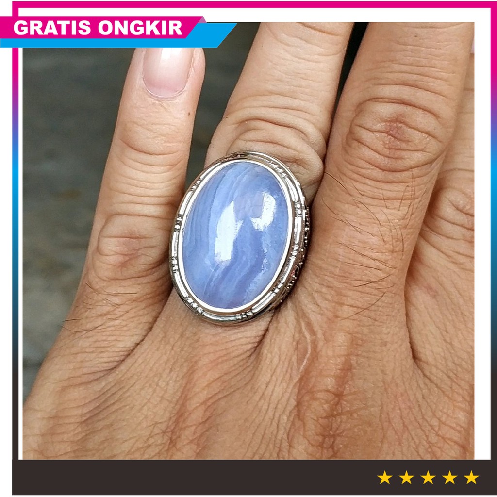 batu blue lace agate