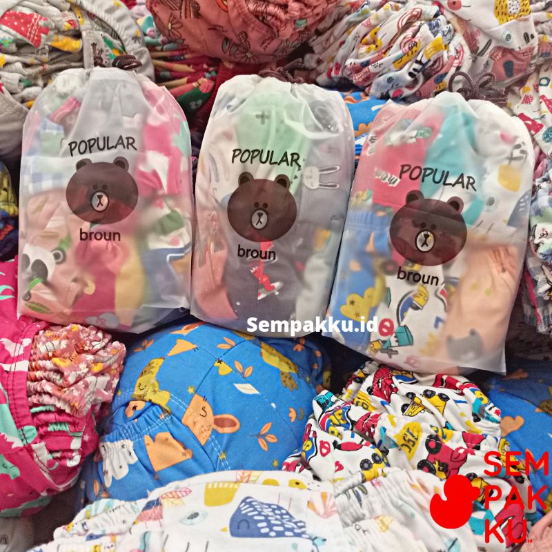 Celana Dalam Anak Libby Velvet kemasan POUCH