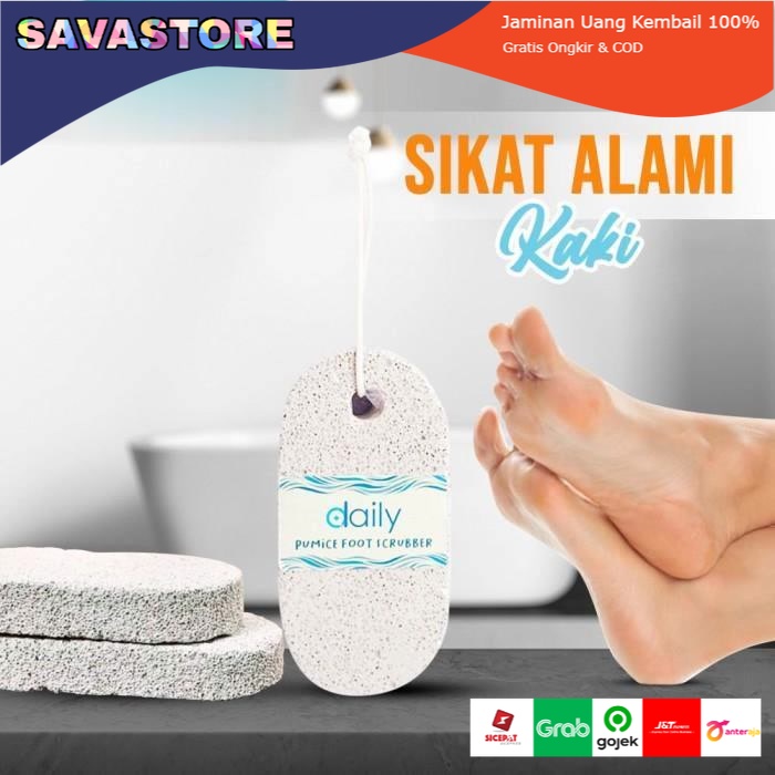 PENGGOSOK KAKI BATU APUNG DAILY PUMICE FOOT SCRUBBER