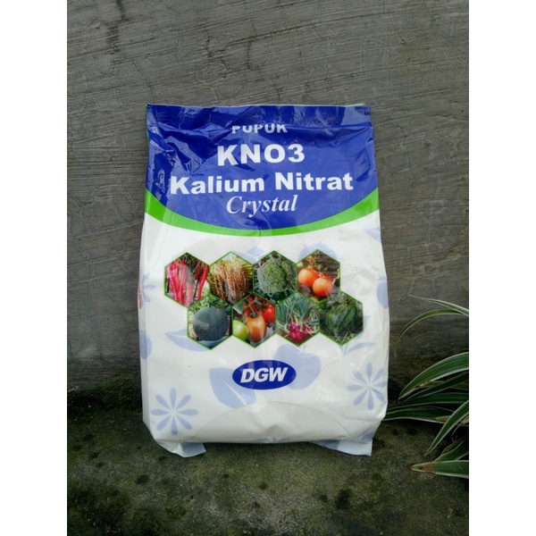 Pupuk KNO3 Putih Kalium Nitrat kristal 1 kg