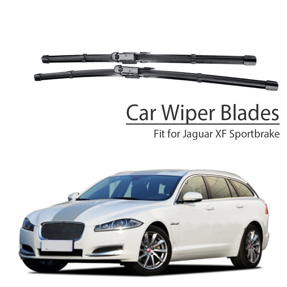 1 Set Karet Wiper Kaca Depan Mobil Untuk Jaguar XF Sport Remke 2007-2015