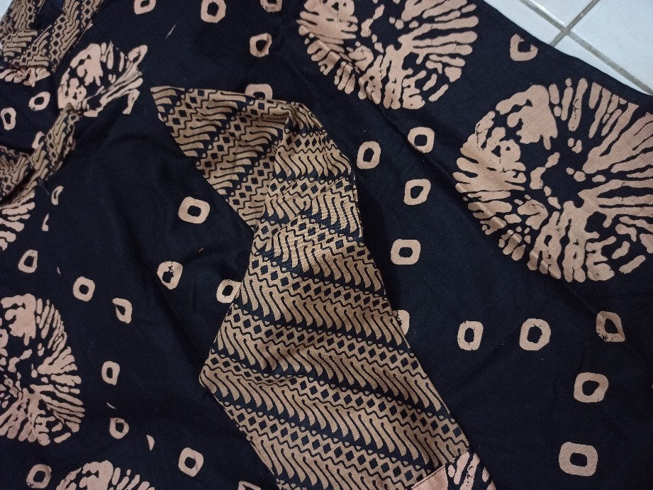 Atasan Dress Batik Wanita Sogan Seno Dsc04940