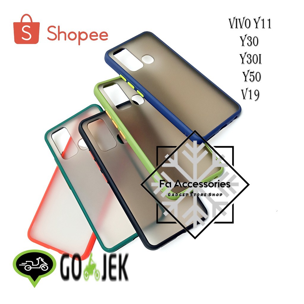 Phone soft Case VIVO Y11 Y30 y30i Y30G Y50 Y71 Y83 v9 V19 V21 5G I G softcase casing shock proof