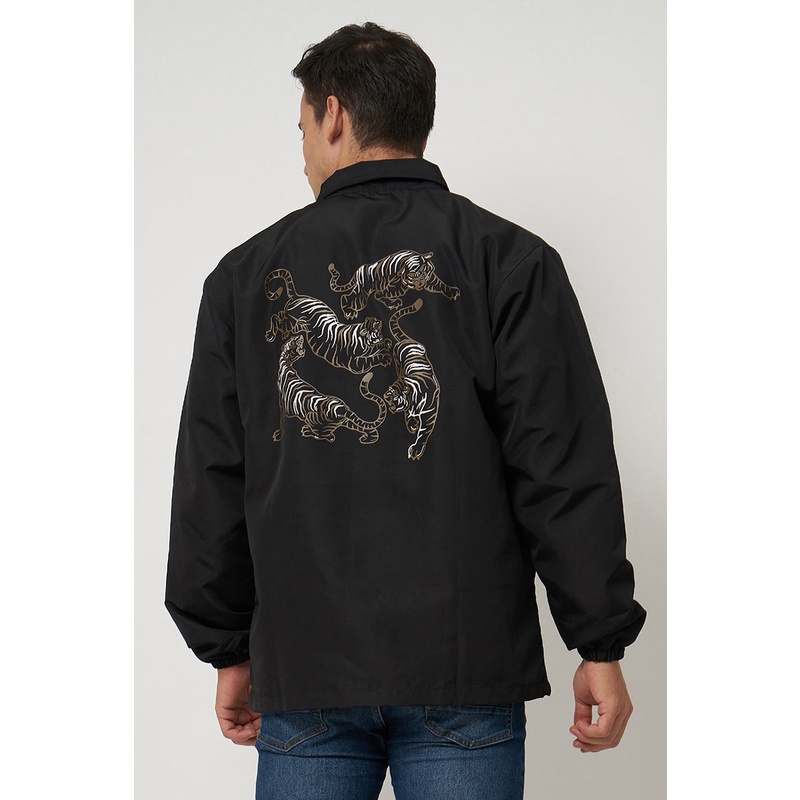 Berrybenka Street - Outer Jaket Coach Pria Tiger Roar