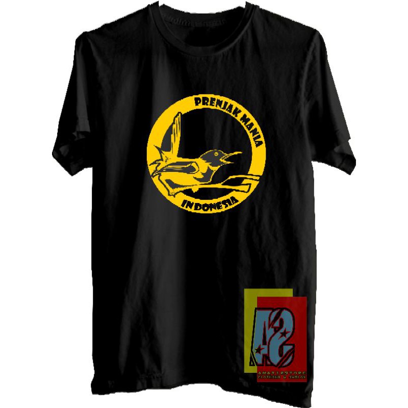 KAOS PRENJAK MANIA KAOS KICAU MANIA KAOS BURUNG PRENJAK KEPALA MERAH