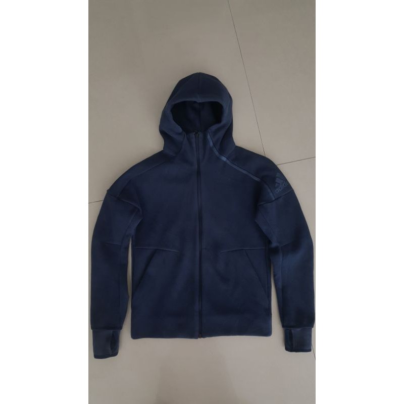 Adidas ZNE Fast Release Hoodie Navy w/ Navy stripes Second (used)
