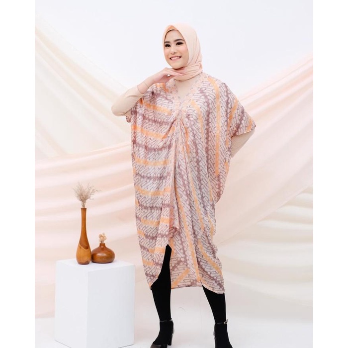 KAFTAN BATIK WANITA/KAFTAN MODERN/GAMIS/DRESS BATIK WANITA/TUNIC/TUNIC