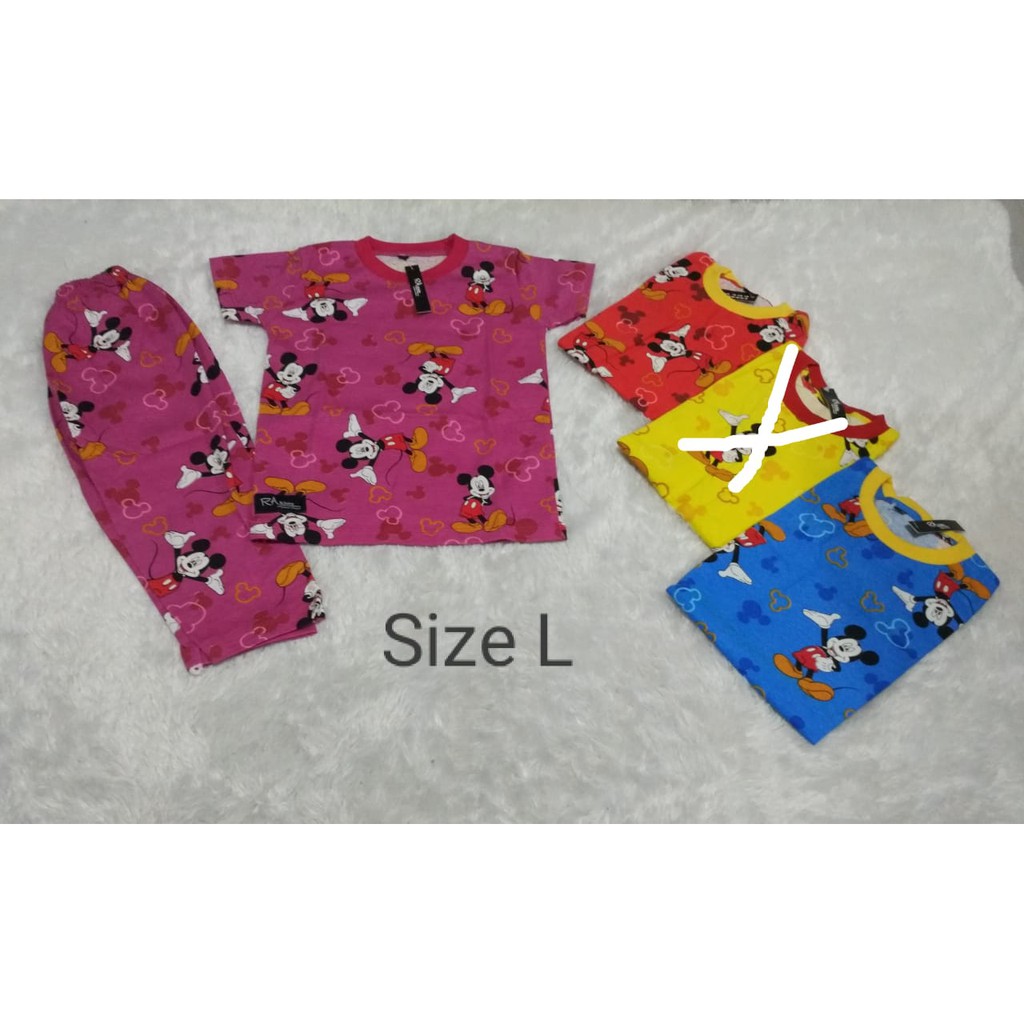 Setelan / Baju Anak Soft Katun 24s Murah by RA Kids Original