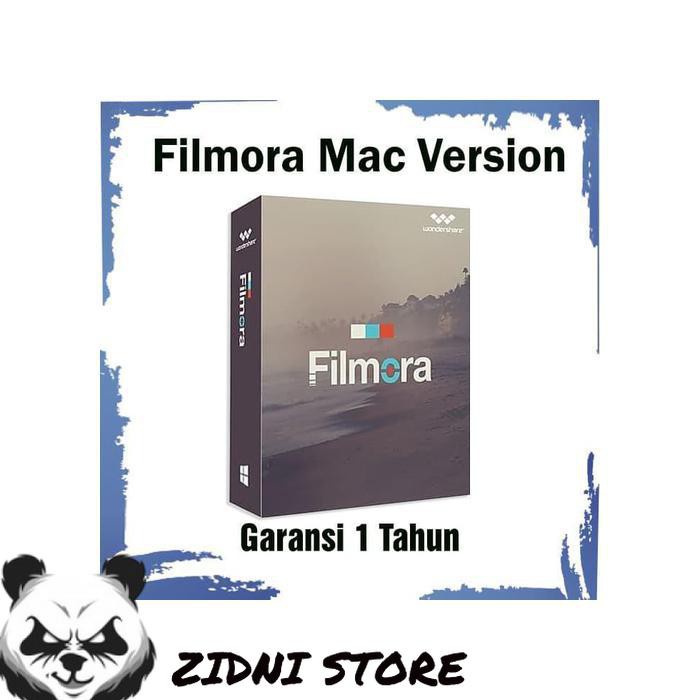 SOFTWARE APLIKASI SWA301 WONDERSHARE FILMORA 9 FULL VERSION MAC EDITING VIDEO