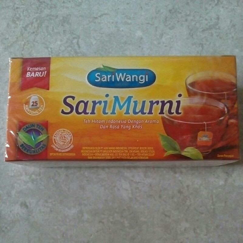 

Sari Murni 25 Kantong Teh