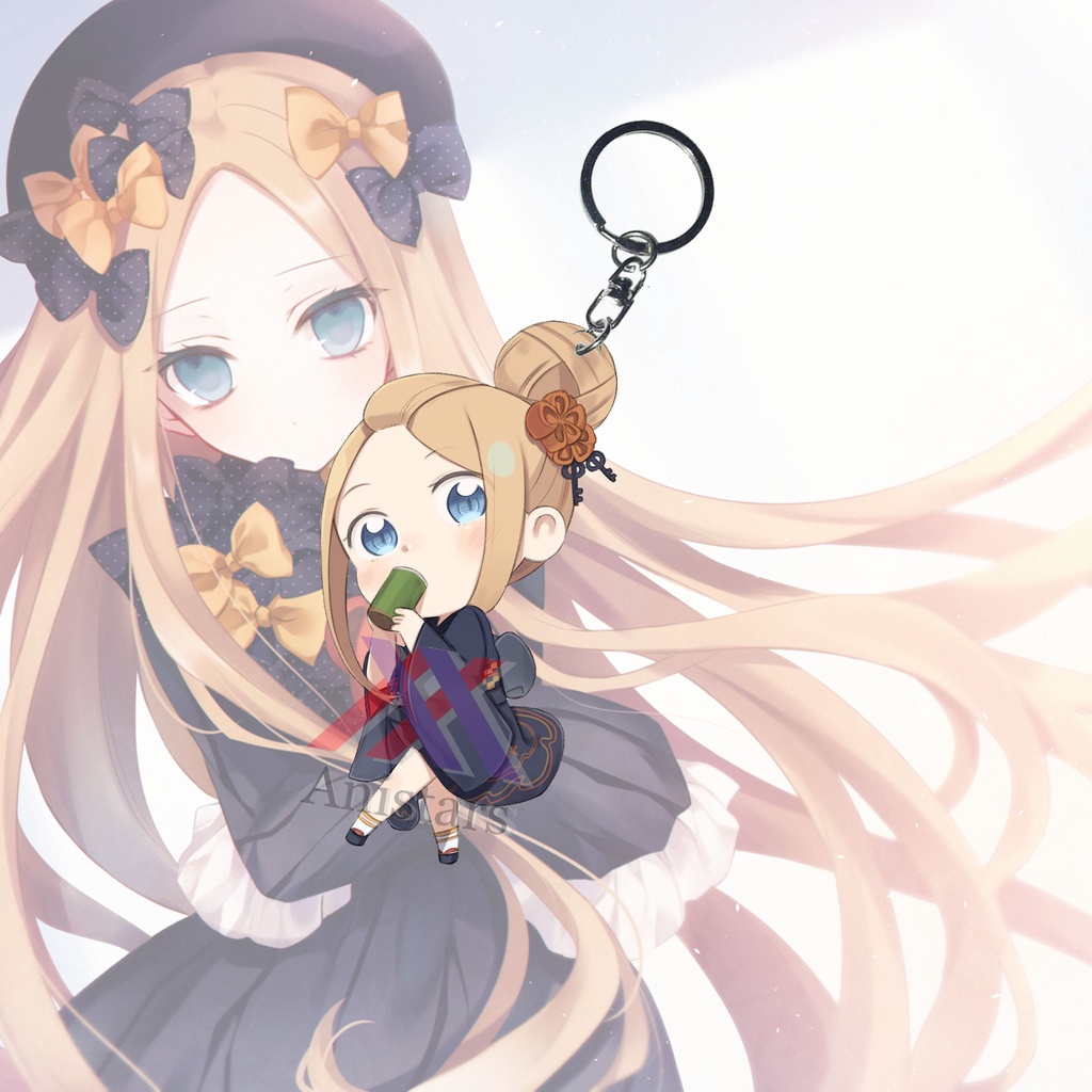 Gantungan Kunci Fate/Grand Order Abigail Williams Game Ganci Anime Key Chain Keychain Souvenir