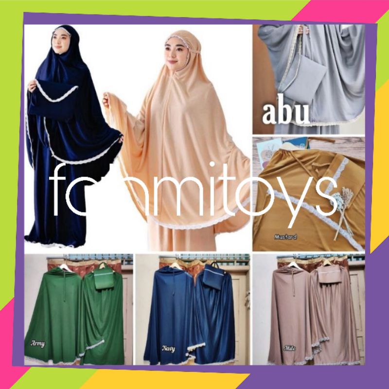 MUKENA HIGET MUKENA KAOS MUKENA  KEKINIAN