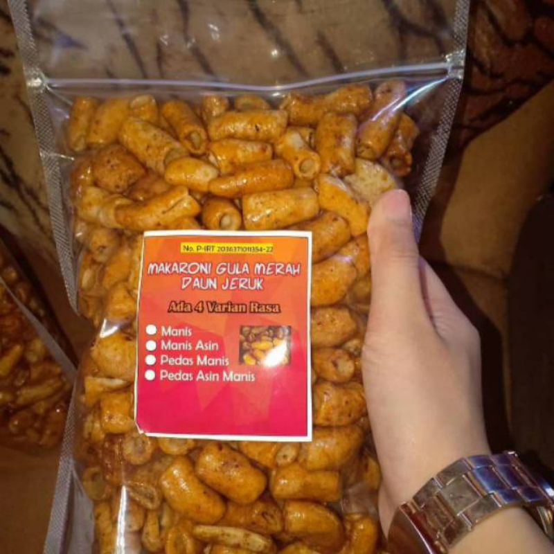 

Makaroni gula merah kemasan besar