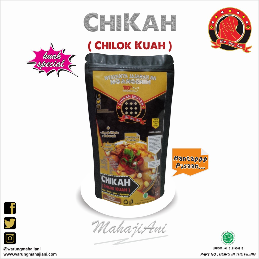 

CHIKAH Cilok Kuah Makanan Instan Bandung