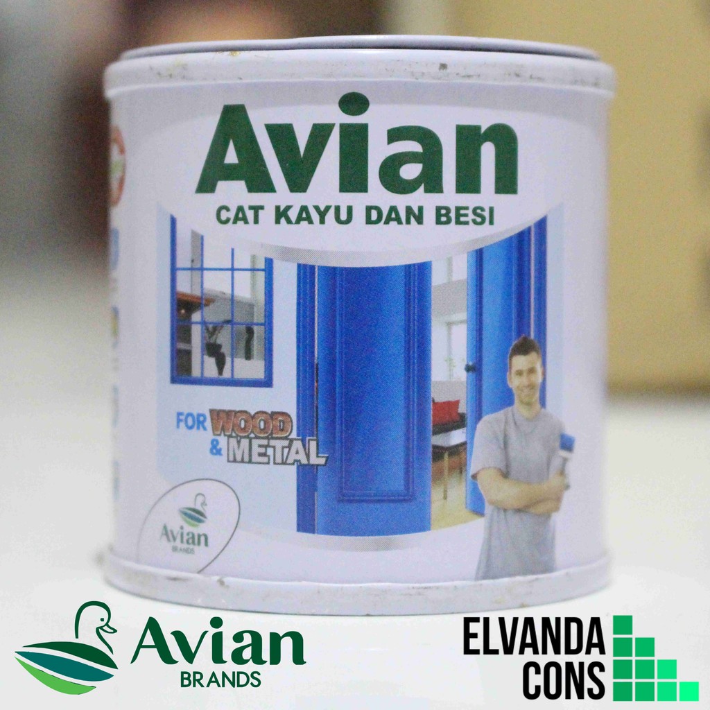 Cat Kayu dan Besi Warna Emas Bronze Mas Avian/Cat Warna Gold