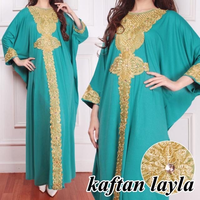 SALE JC/ZR Kaftan kayla jumbo / Kaftan Wanita murah / Kaftan lebaran 2020 / Gamis kaftan murah