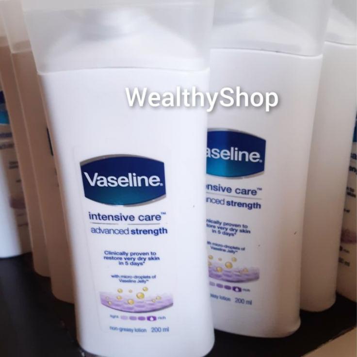 [KODE PRODUK LDEN84147] vaseline intensive care advanced strength 400 ml 400ml body lotion vaselin p