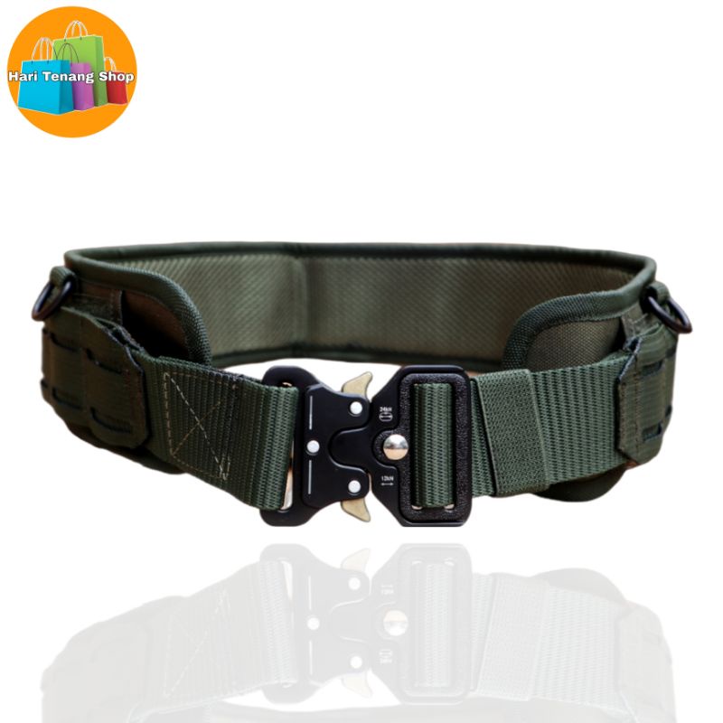 warbelt set hijau 01/ warbelt set lokal /warbelt tactical/gesper cobra