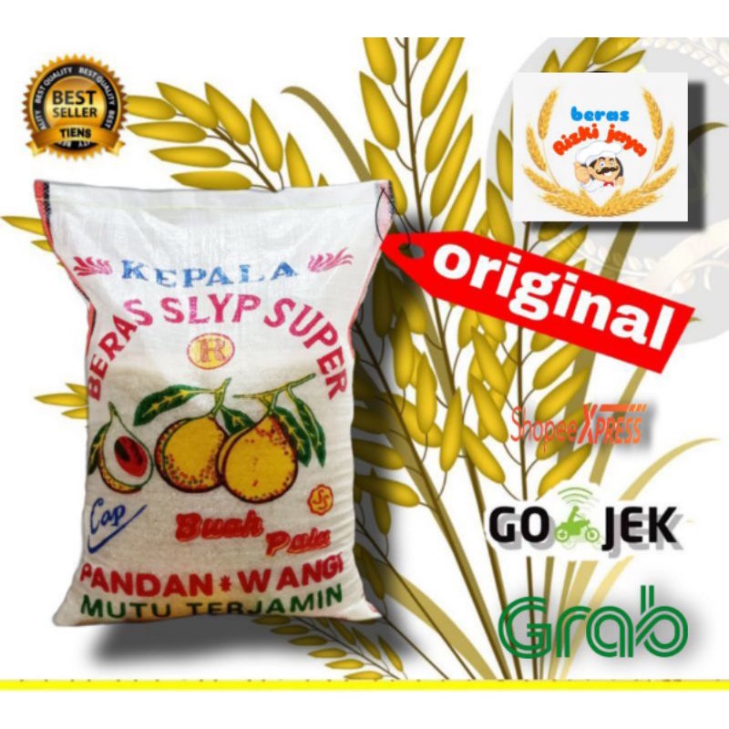

RJ-BERAS PANDAN WANGI SUPER CAP BUAH PALA 5KG,10KG & 20kg