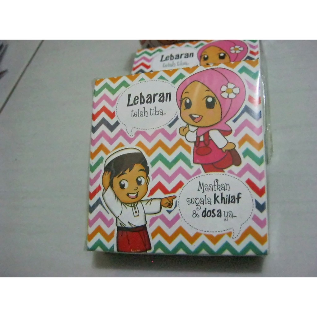 

Amplop Mini Lebaran Motif ZigZag