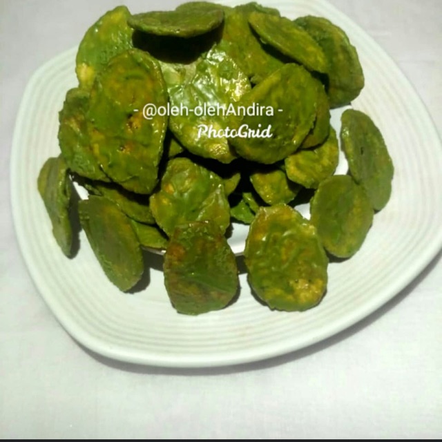 

Kripik pisang Greentea