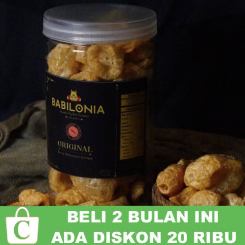 

Kerupuk Rambak Kulit Babi Bali Kemasan Toples Premium 60 Gram Bukan Rejeki Laris CORATCORETUDIO