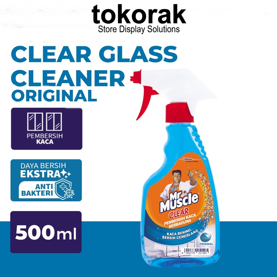 MR. MUSCLE PEMBERSIH KACA ORIGINAL 500 ML GLASS CLEANER SPRAY