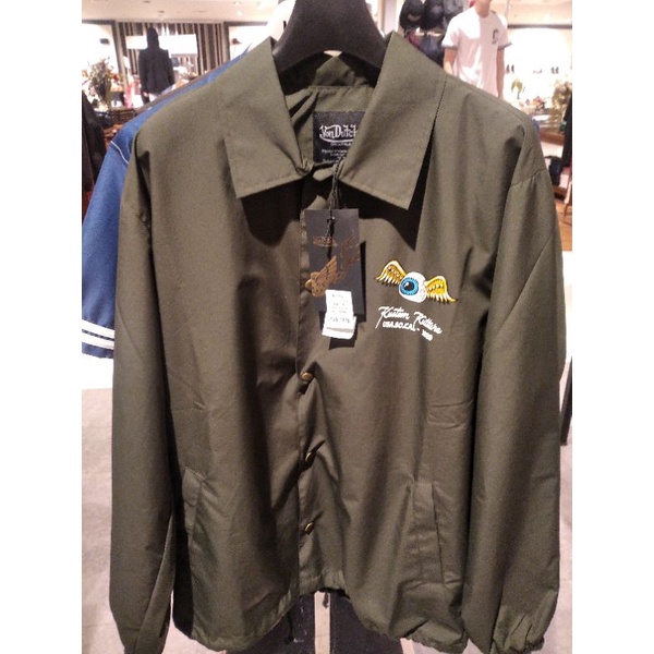 JAKET VON DUTCH ORIGINAL COACH JACKET NEW ARRIVAL SALE GREEN ARMY