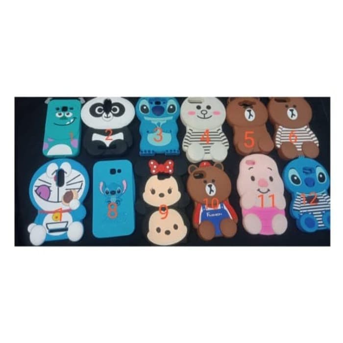 Silikon bentuk samsung j5 2016 softcase 3D case imut lucu