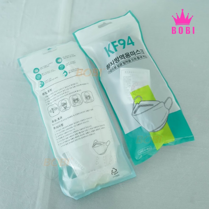 MASKER KF94 ISI 10 PCS - MASK EARLOOP KF94 4ply