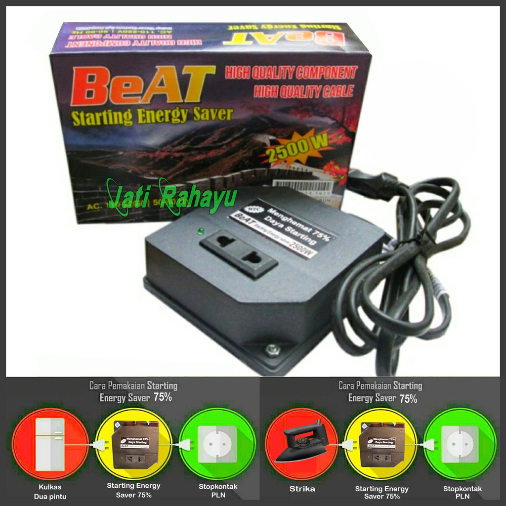 PENGHEMAT DAYA AWAL, SOFT START, AUTO START, SLOW START BeAT 3,5A