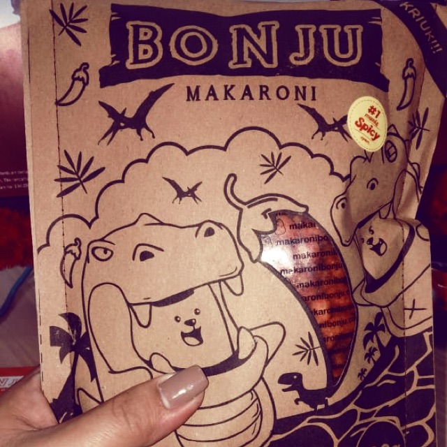 

macaroni Bonju dengan 5 Varian rasa