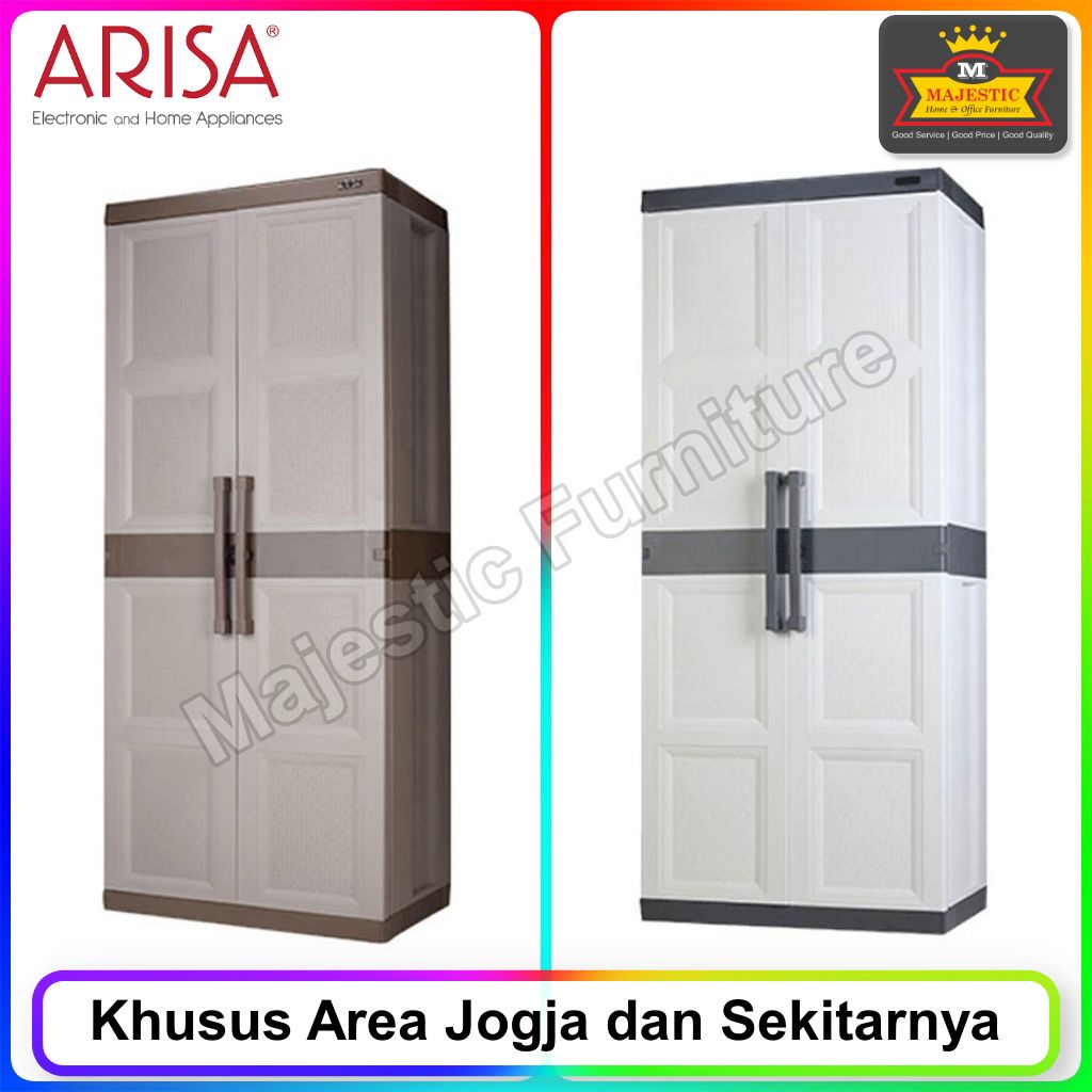 Lemari Pakaian Plastik Arisa CA 402 Jogja