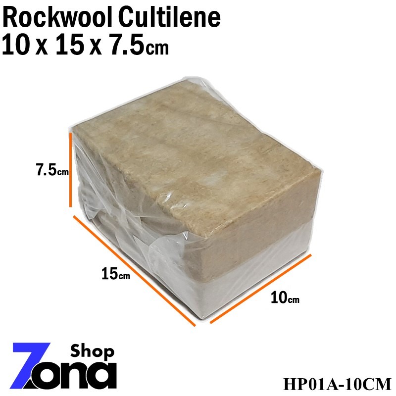 Rockwool 10 cm / Media Tanam Rockwool Cultilene Rockwool Hidroponik