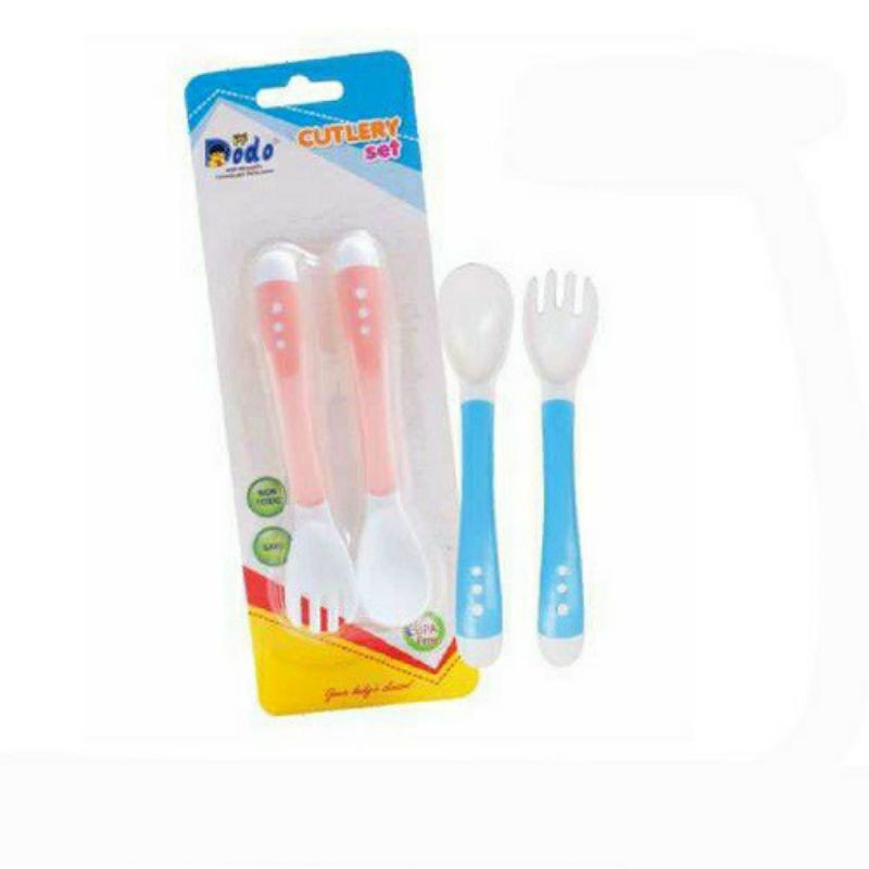 dodo spoon cutlery set/sendok makan bayi