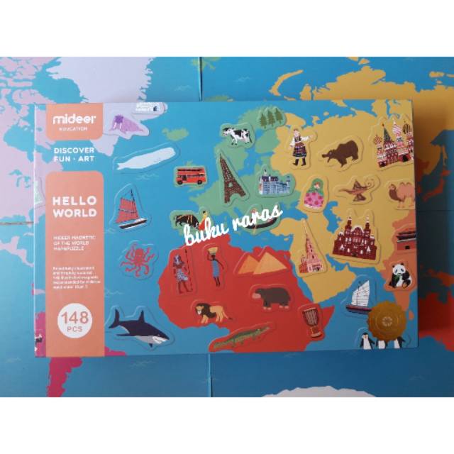 Mideer Magnetic Puzzle - Hello World