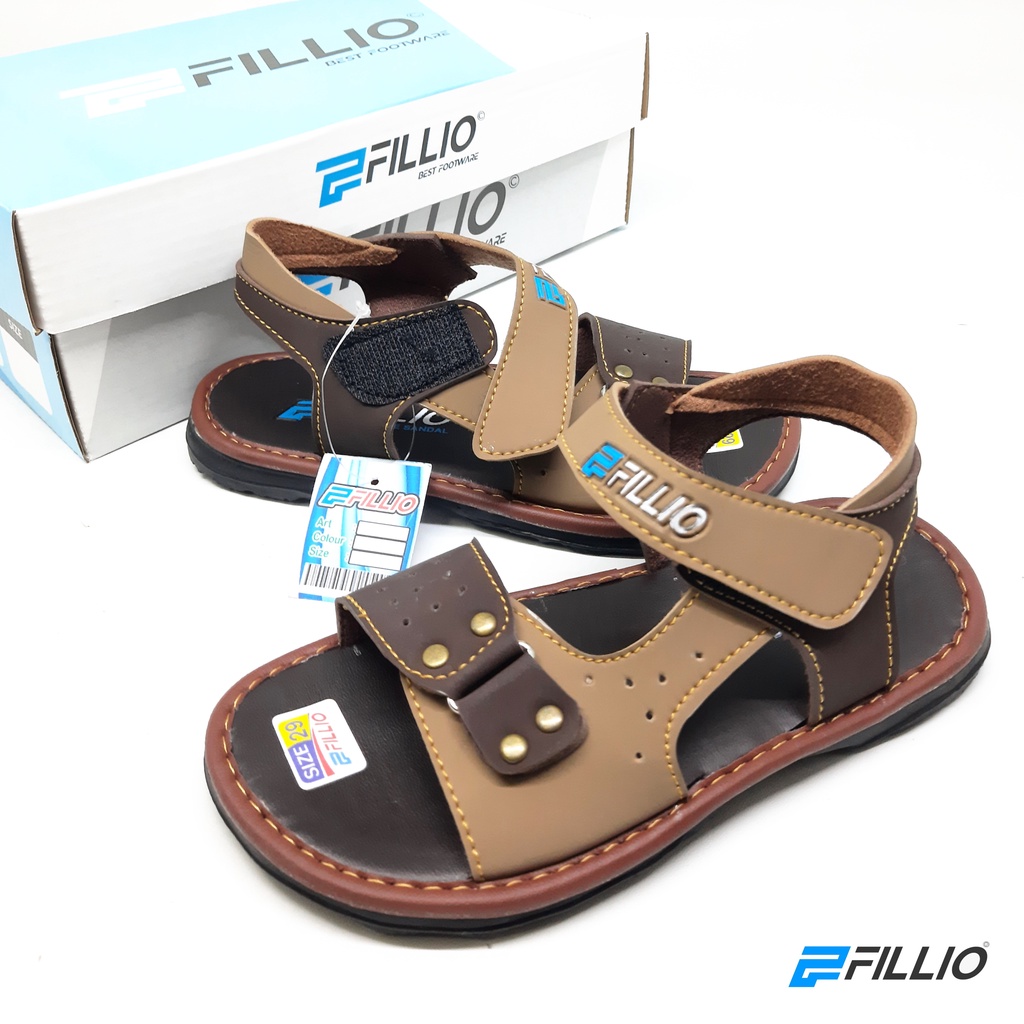 SANDAL ANAK COWOK FILLIO ORIGINAL TERBARU KS01 MURAH ELEGAN