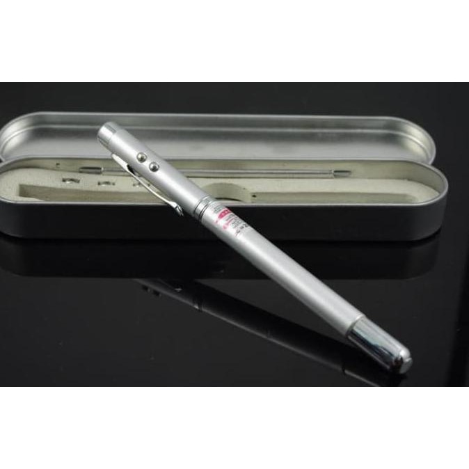 

Murah Abis / 3 In 1 Pulpen Laser Pointer / Pena Led / Bolpen Presentasi - Perak Algojo Shop 18