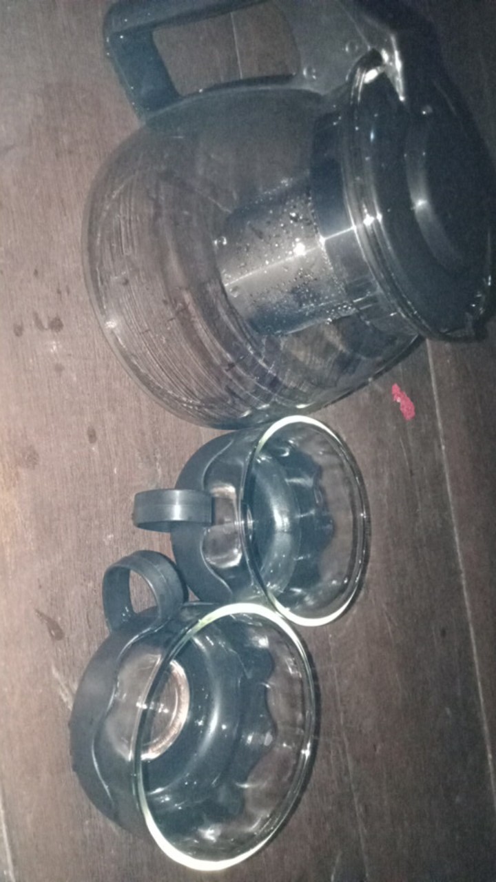 Teapot Teko Teh Tea Pot Gelas Teko Kaca+ Saringan 5 In 1  Perlengkapan Rumah  Ruang Makan Cangkir Perlengkapan Rumah  Peralatan Makan  Jug, Pitcher, & Aksesoris