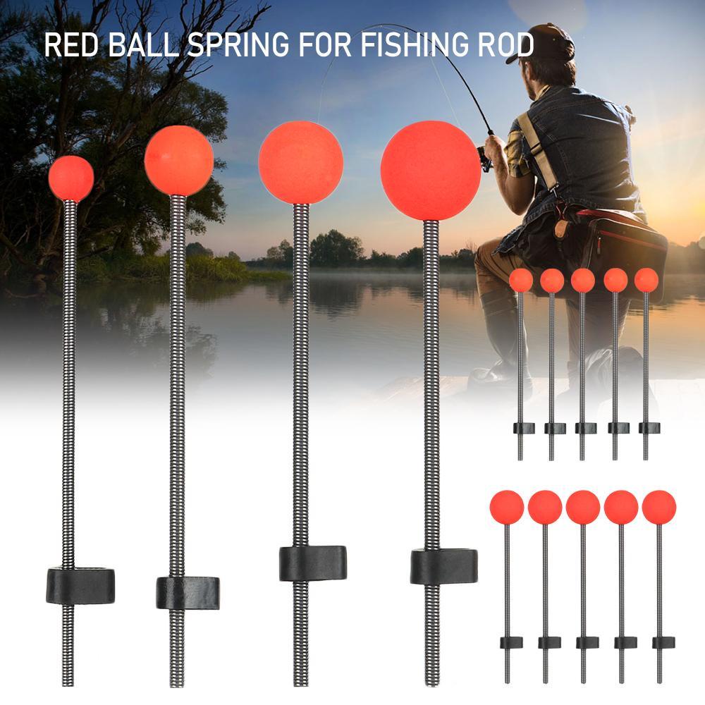 Preva Mancing Bola Merah Musim Semi Peralatan Panas 9cm 10cm 12cm 14cm Alat Pancing