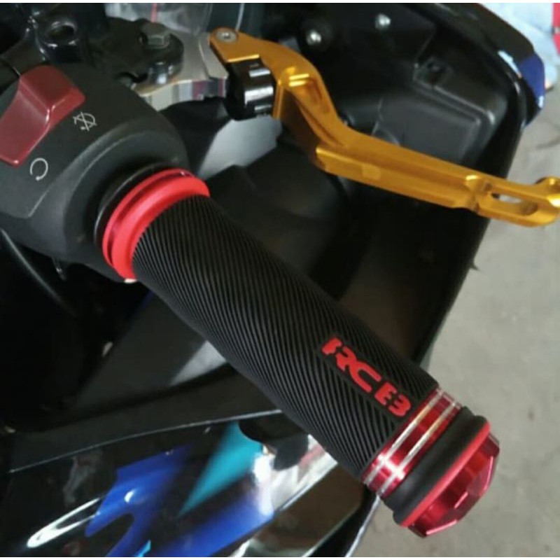 handgrip karet stang RCB AHG66 AEROX CONNECTED 2021 NEW NMAX XMAX ADV PCX CBR universal