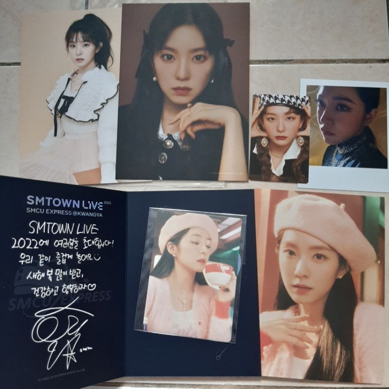 Postcard Irene Photopack SG 2022 AR Ticket SMCU Photocard Seulgi PP SG22 Polaroid Yeri Bene Event Fe
