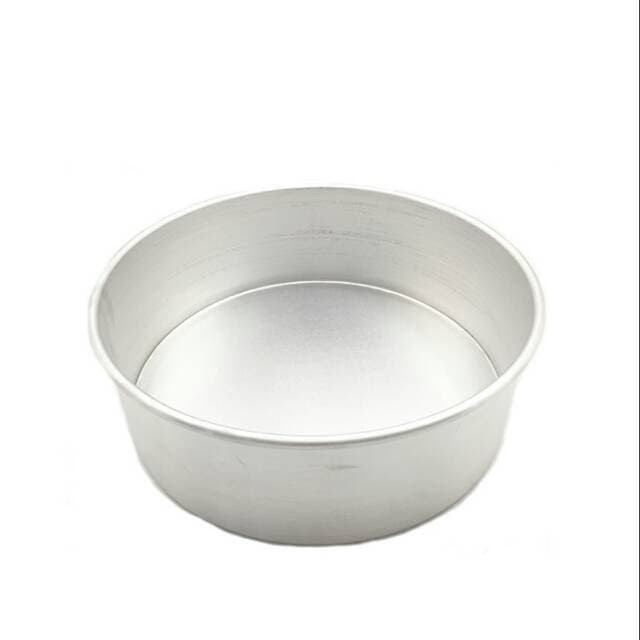 Loyang Kue Bulat Alumunium Round Cake Mold 18cm/20cm/22cm/24cm/26cm