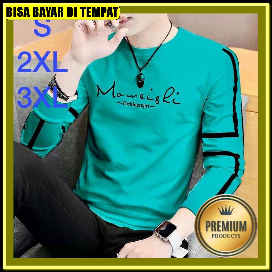 Kaos Distro Dewasa Laki2 Laki Basic Cowok Keren Murah Premium Import Baju Sweatshirt Ny-Kaos Jumper 