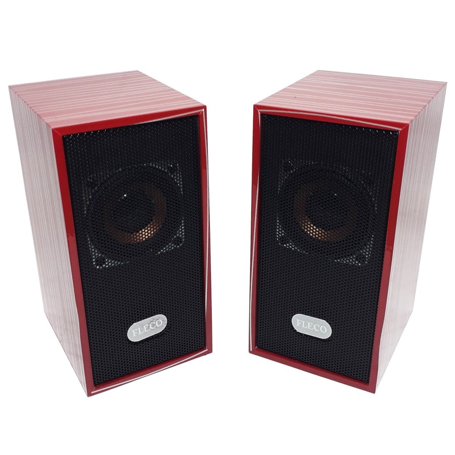 COD Speaker Bluetooth Fleco F-233B Speaker Komputer / Laptop / Handphone /USB Speaker Komputer  Fleco F-233B X-BASS