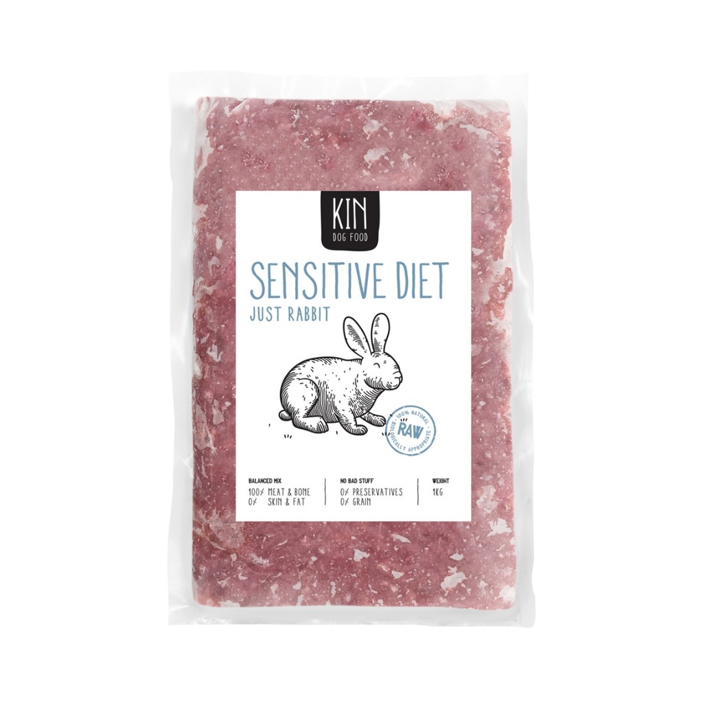 

KIN Dogfood Makanan AnjingSensitive Diet Rabbit 1kg