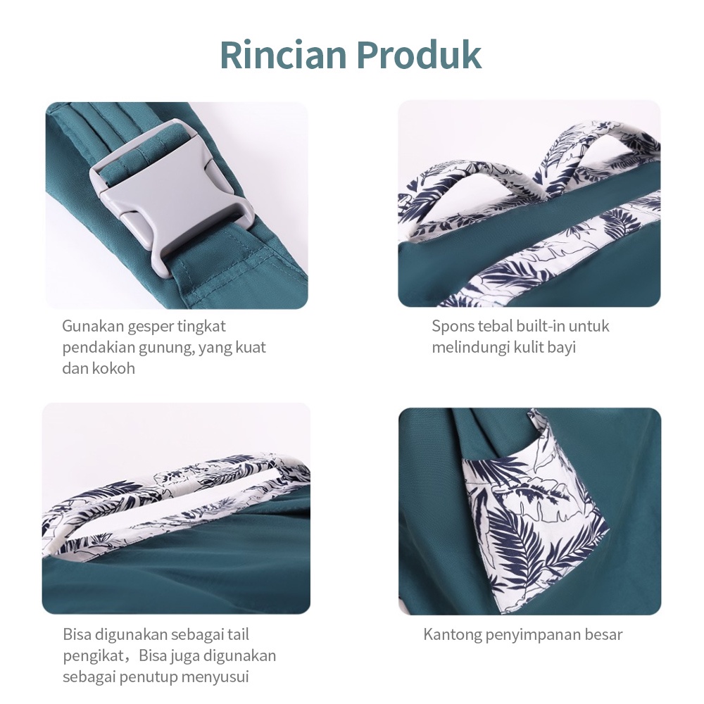 Aikoky Gendongan bayi samping/Multifungsi baby carrier newborn